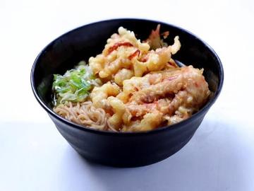 イカゲソ天太麺そば
