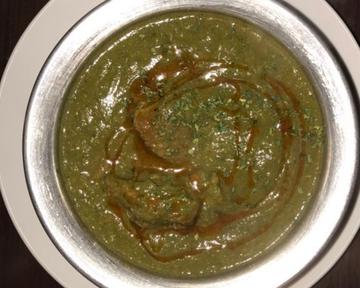 サグマトンカリー (Sag Mutton Curry)