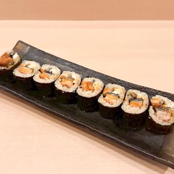 鰻とクリームチーズ巻き