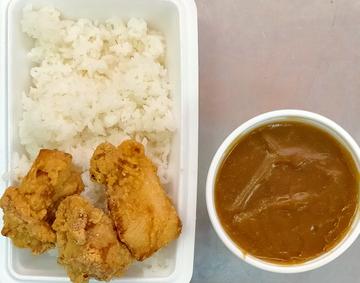 唐揚げカレー