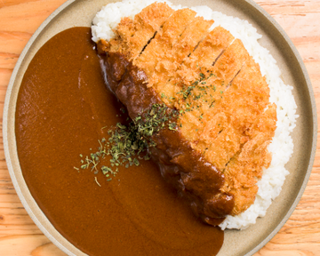 トルコライス屋さんのポークカツカレー