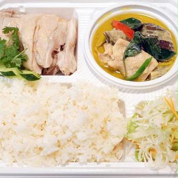 カオマンガイ・グリーンカレーセット☆タイセレクト認定レストラン☆