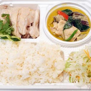カオマンガイ・グリーンカレーセット☆タイセレクト認定レストラン☆