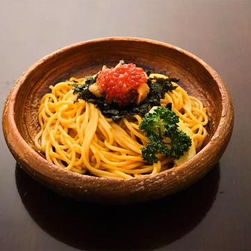 ウニソースパスタ