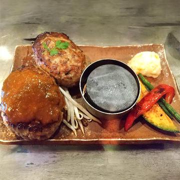 ハンバーグ弁当ダブル