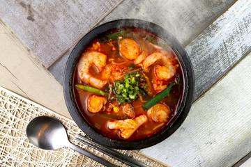 海鮮ユッケジャンラーメン|海の幸x旨辛スープ