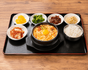 純豆腐チゲ定食