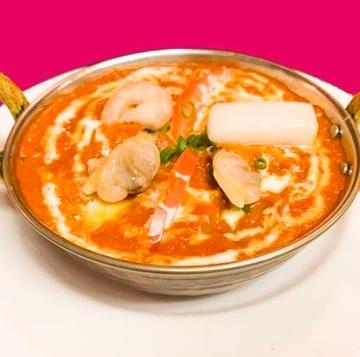 シーフードマサラカレー( Seafood masala curry)