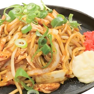 【ピリ辛！！】キムチ・ブタ焼そば pork fried noodles with kimchi