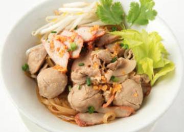(88)タイラーメン、ライス麺(スープなし)