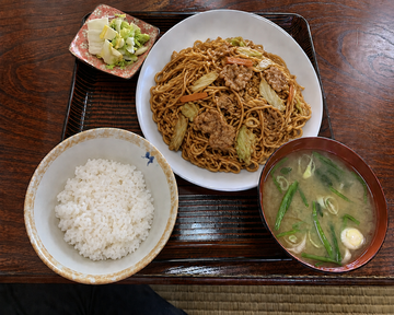 焼きそば定食