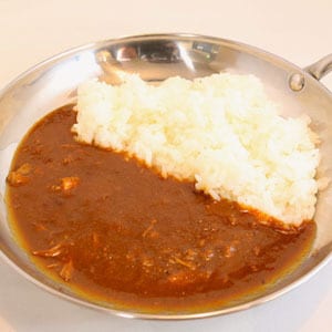自慢のカレーライス