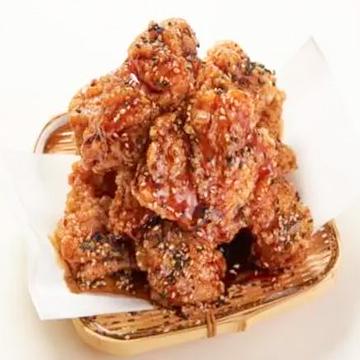 甘だれからあげ 2個 2 pieces of fried chicken with sweet sauce