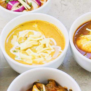 チキンチーズカレーChicken cheese curry