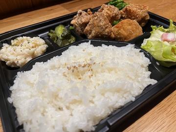 カレーザンギ定食