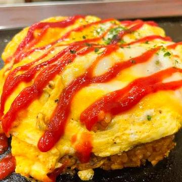 鉄板オムライス