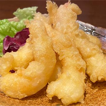 海老の天麩羅6個
