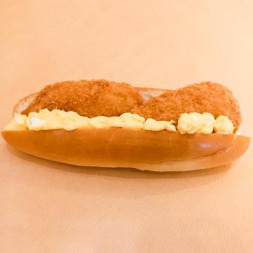 コッペパン チキンカツたまご