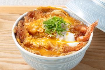 海老3本かつ丼