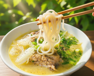 具材が選べる！濃厚とんこつ風しらたきスープ