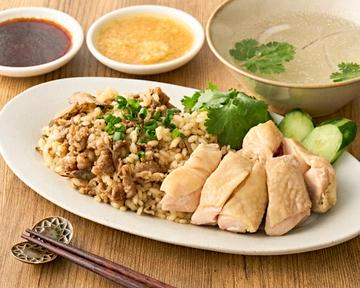 【セット】牛飯カオマンガイとチキンスープ Chicken Soup Set