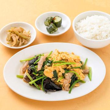 玉子と豚肉、野菜の香り炒め弁当