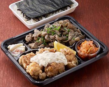 チキン南蛮×豚の炭火焼のり弁
