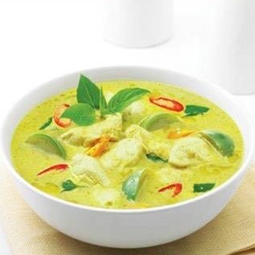 チキンのグリーンカレー