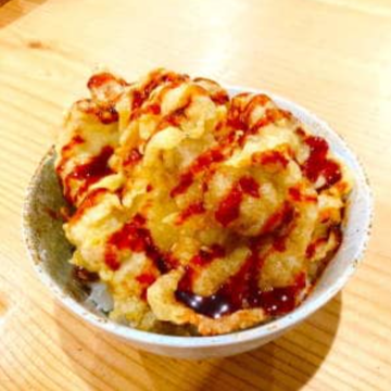 鶏天丼(甘辛タレ) ご飯大盛り無料！