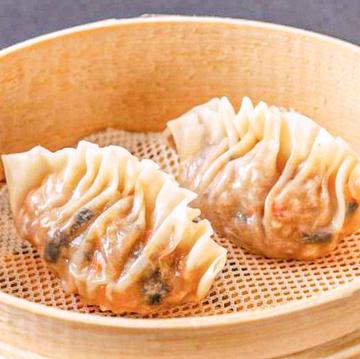 魚翅蒸餃(フカヒレ入り蒸しギョウザ3個入)