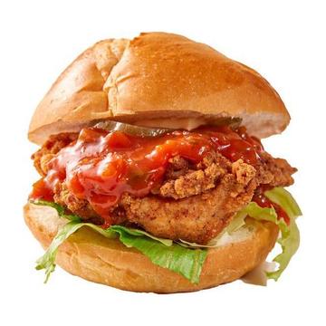 サルサチキンフィレバーガー
