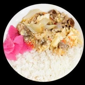 牛とじ丼