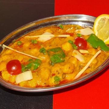 ひよこ豆のチャナマサラ Chana masala ナンorライス付