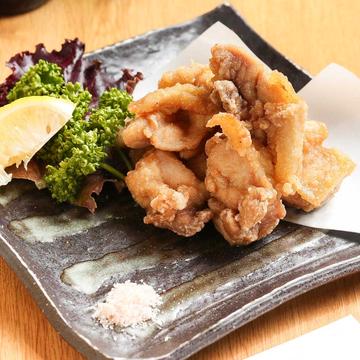 鶏もも肉の塩唐揚げ1パック Fried Chicken 1 Pack