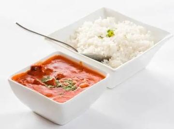 チキンカレーライスセット Chicken curry rice set