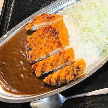 ロースカツ黒カレー