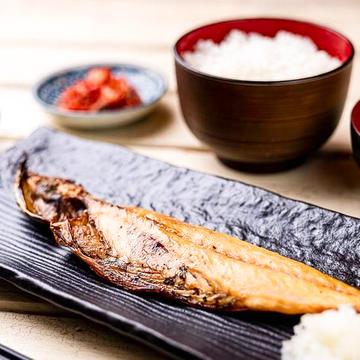 西伊豆直送!特大 塩サバ定食