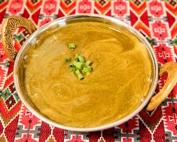 【11】ほうれん草マトンカレー Spinach and Lamb Curry