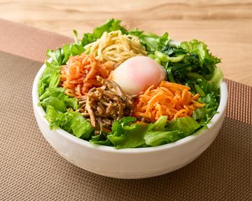 野菜たっぷり5種類のナムル ビビンバ