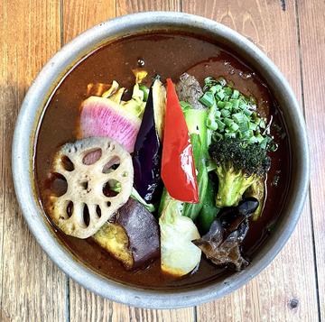 野菜がたっぷり入ったカレー