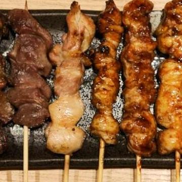 おまかせ焼き鳥10本盛合せ (タレ)