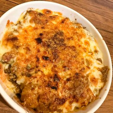 焼きチーズキーマ