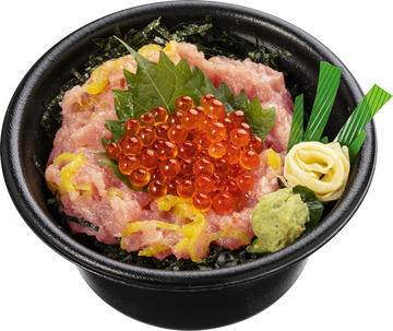 いくらトロたく丼