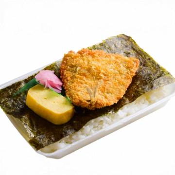 アジフライのり弁