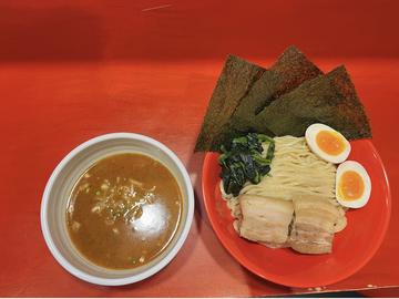 赤家のかつおつけ麺