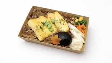 だし巻き玉子と牛すき焼き弁当
