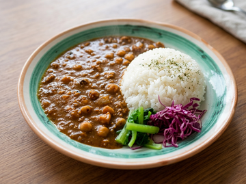 ひよこ豆とチキンのトマトスパイスカレー弁当