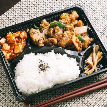 鶏肉黒胡椒炒め弁当