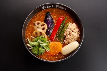オクラキーマ納豆カリー