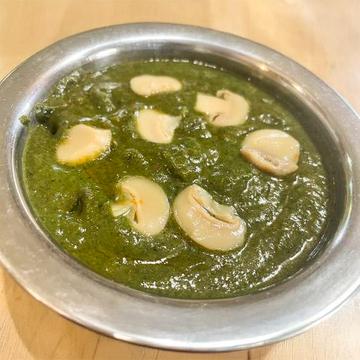 マッシュルームとほうれん草のカレー SpinachiMashuroomCurry